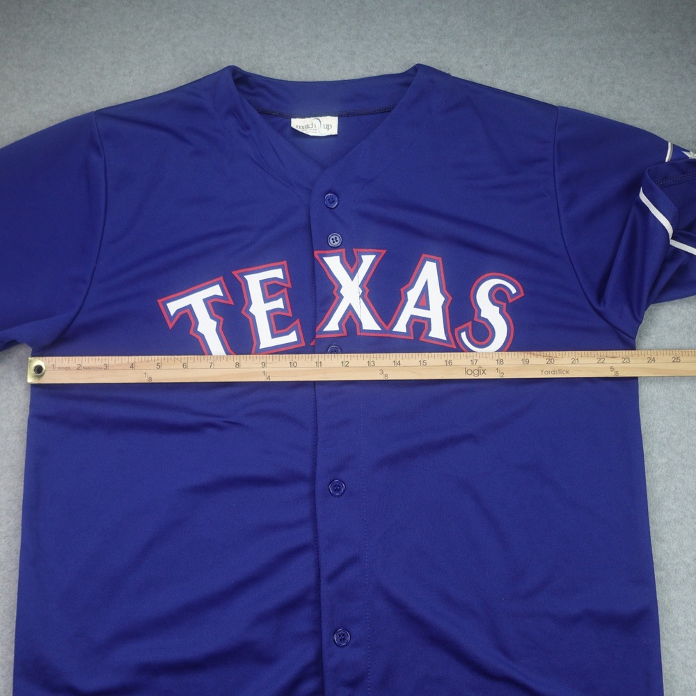 Adrian Beltre 29 Texas Rangers Jersey Mens XL Blue Stadium Giveaway SGA Match Up - Picture 7 of 10